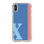 Slim Protection Case［ Original - initial color line - X blue ］