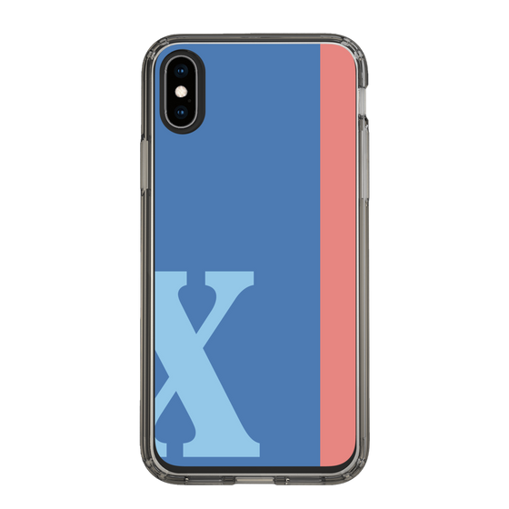 Slim Protection Case［ Original - initial color line - X blue ］