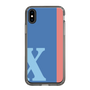 Slim Protection Case［ Original - initial color line - X blue ］