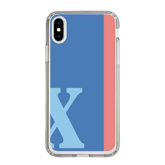 Slim Protection Case［ Original - initial color line - X blue ］