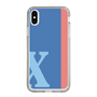 Slim Protection Case［ Original - initial color line - X blue ］