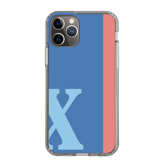 Slim Protection Case［ Original - initial color line - X blue ］