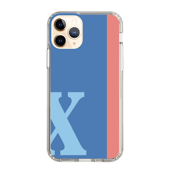 Slim Protection Case［ Original - initial color line - X blue ］