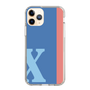 Slim Protection Case［ Original - initial color line - X blue ］