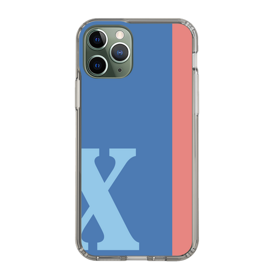 Slim Protection Case［ Original - initial color line - X blue ］