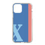 Slim Protection Case［ Original - initial color line - X blue ］