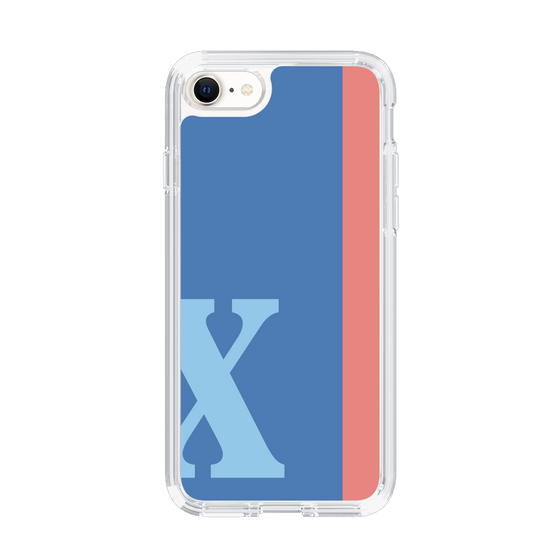 Slim Protection Case［ Original - initial color line - X blue ］