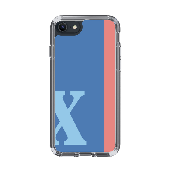 Slim Protection Case［ Original - initial color line - X blue ］