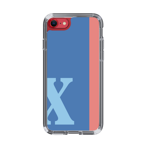 Slim Protection Case［ Original - initial color line - X blue ］