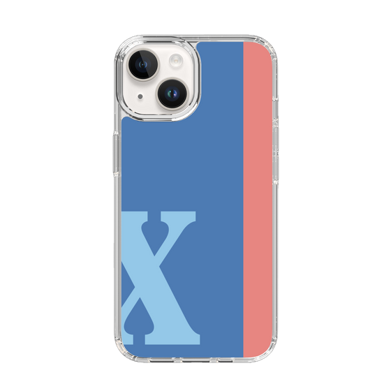 Slim Protection Case［ Original - initial color line - X blue ］