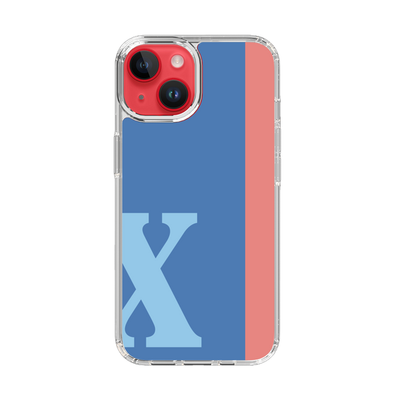 Slim Protection Case［ Original - initial color line - X blue ］