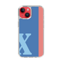 Slim Protection Case［ Original - initial color line - X blue ］