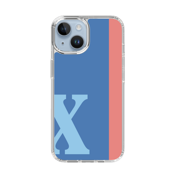Slim Protection Case［ Original - initial color line - X blue ］