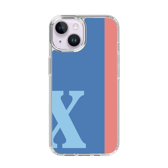 Slim Protection Case［ Original - initial color line - X blue ］