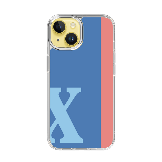 Slim Protection Case［ Original - initial color line - X blue ］