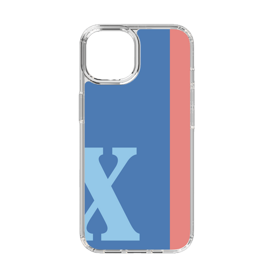 Slim Protection Case［ Original - initial color line - X blue ］
