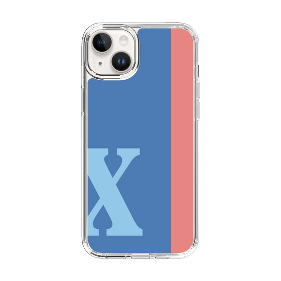Slim Protection Case［ Original - initial color line - X blue ］