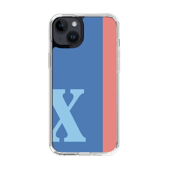 Slim Protection Case［ Original - initial color line - X blue ］