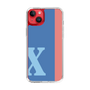 Slim Protection Case［ Original - initial color line - X blue ］