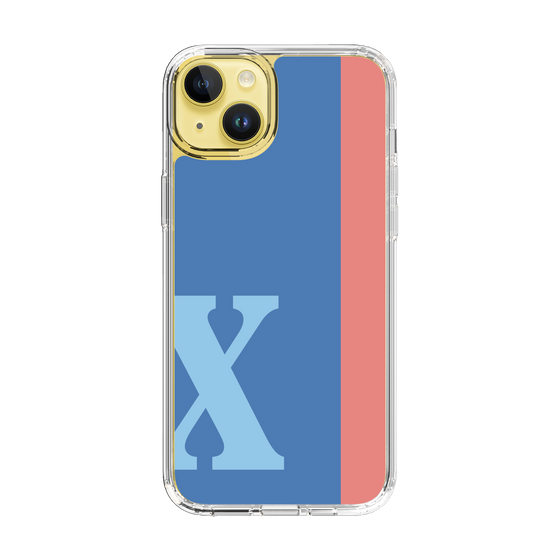 Slim Protection Case［ Original - initial color line - X blue ］