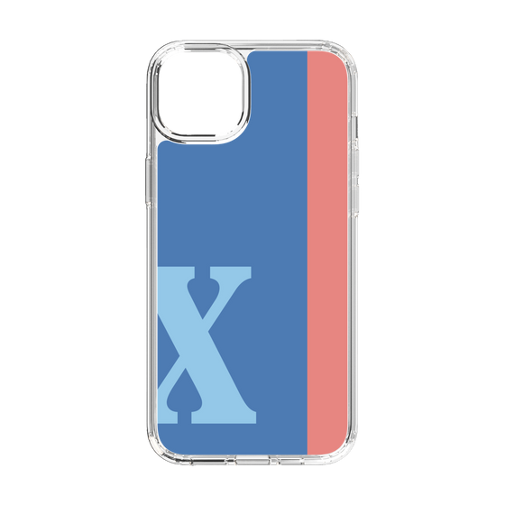 Slim Protection Case［ Original - initial color line - X blue ］