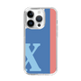Slim Protection Case［ Original - initial color line - X blue ］