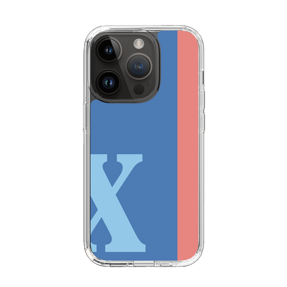 Slim Protection Case［ Original - initial color line - X blue ］