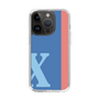 Slim Protection Case［ Original - initial color line - X blue ］