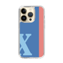 Slim Protection Case［ Original - initial color line - X blue ］