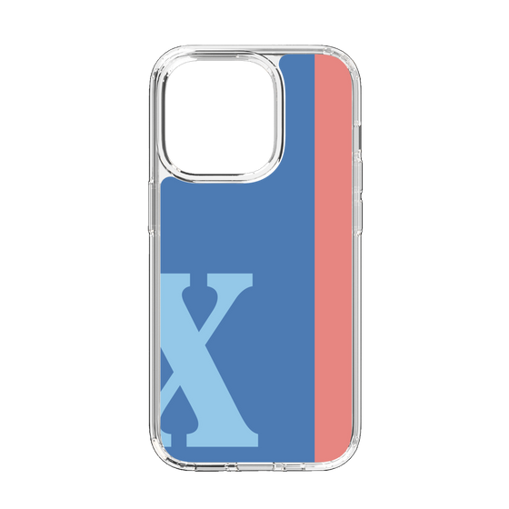 Slim Protection Case［ Original - initial color line - X blue ］