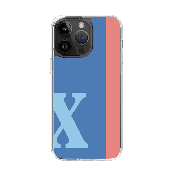 Slim Protection Case［ Original - initial color line - X blue ］