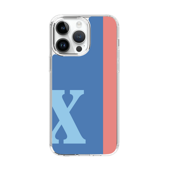Slim Protection Case［ Original - initial color line - X blue ］