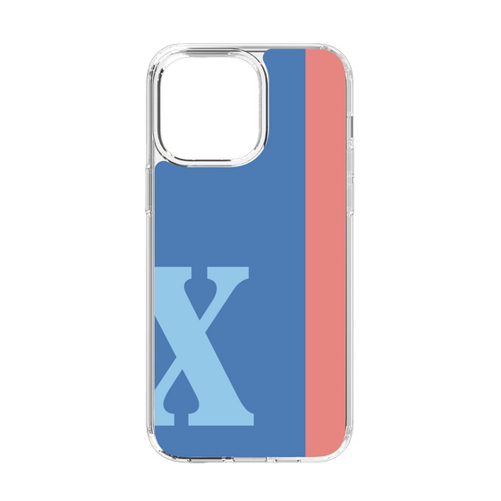 Slim Protection Case［ Original - initial color line - X blue ］