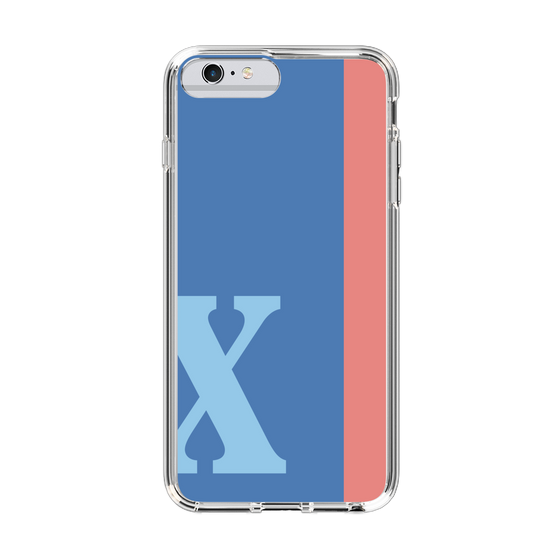 Slim Protection Case［ Original - initial color line - X blue ］