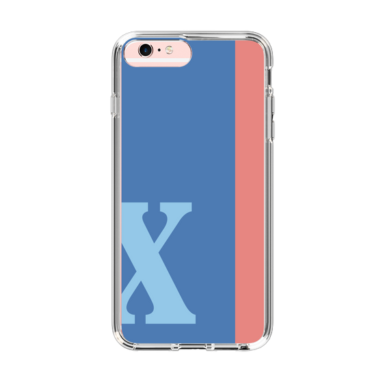 Slim Protection Case［ Original - initial color line - X blue ］