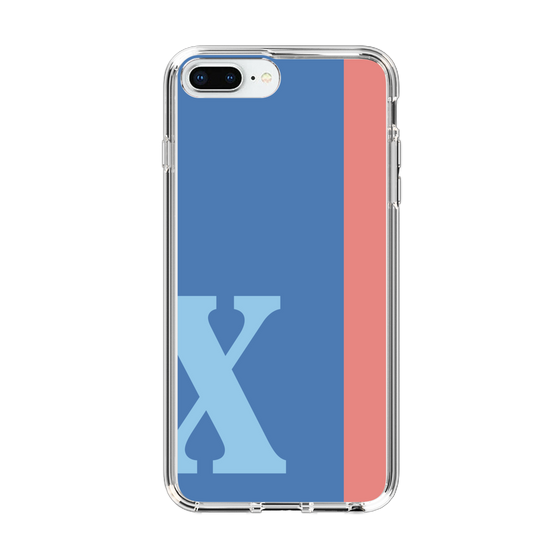 Slim Protection Case［ Original - initial color line - X blue ］