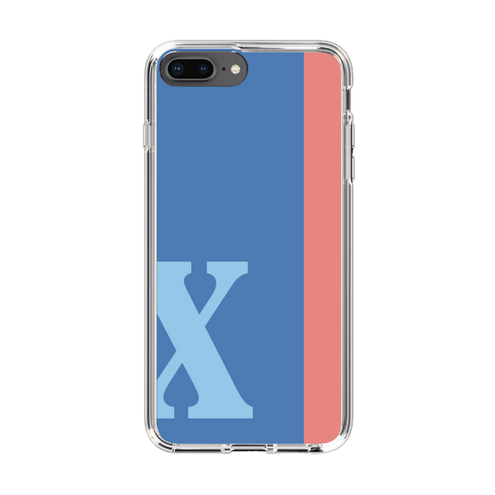 Slim Protection Case［ Original - initial color line - X blue ］