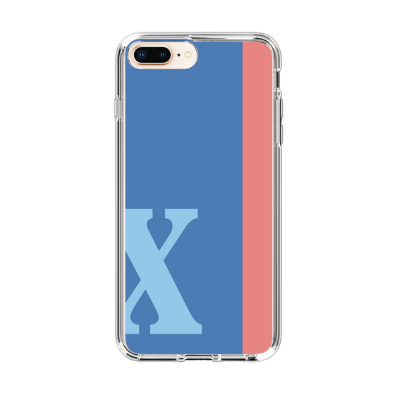 Slim Protection Case［ Original - initial color line - X blue ］