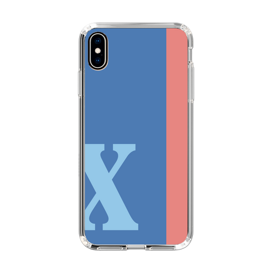 Slim Protection Case［ Original - initial color line - X blue ］