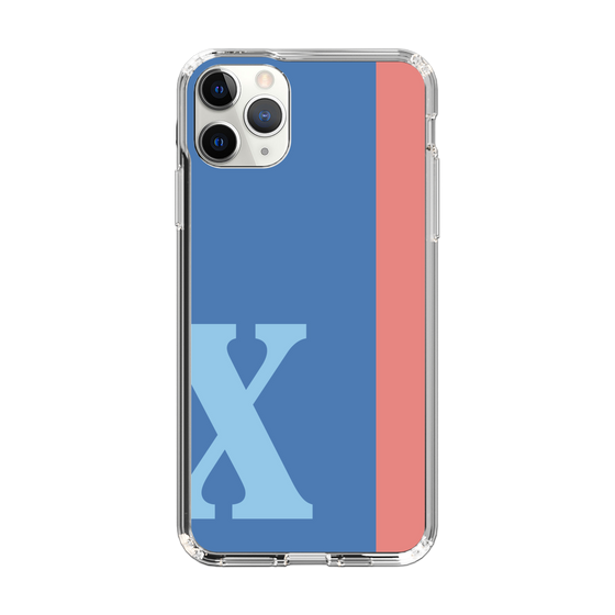 Slim Protection Case［ Original - initial color line - X blue ］