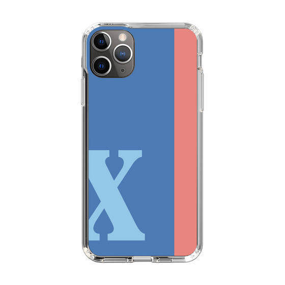 Slim Protection Case［ Original - initial color line - X blue ］