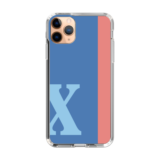 Slim Protection Case［ Original - initial color line - X blue ］