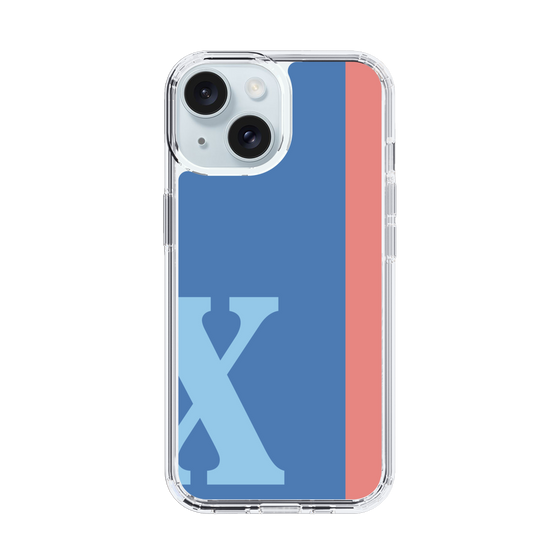 Slim Protection Case［ Original - initial color line - X blue ］