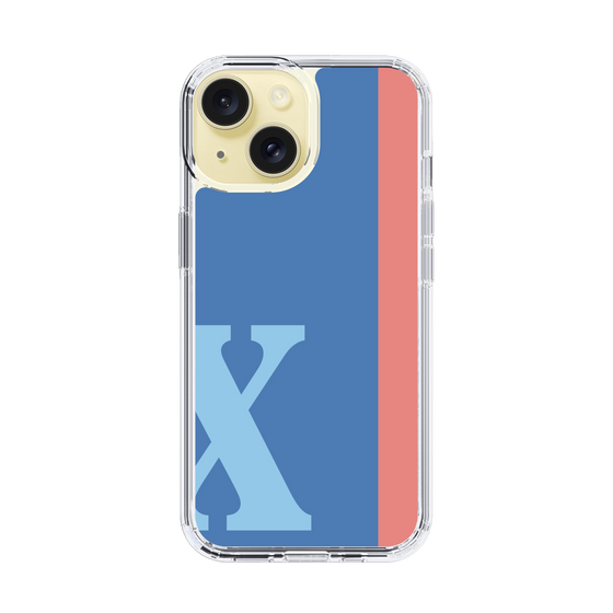 Slim Protection Case［ Original - initial color line - X blue ］