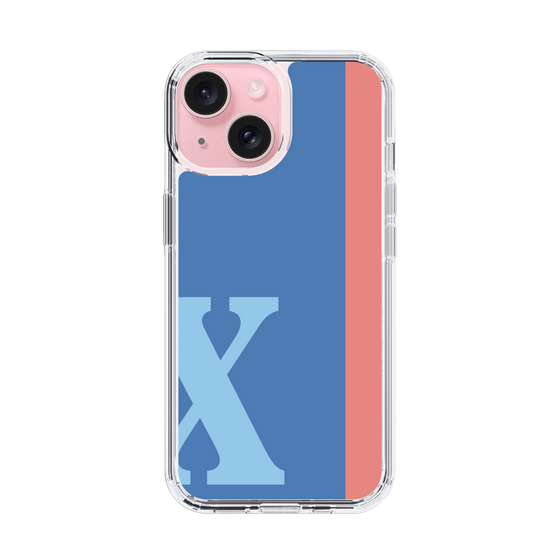Slim Protection Case［ Original - initial color line - X blue ］