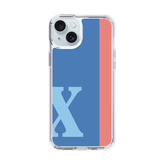 Slim Protection Case［ Original - initial color line - X blue ］