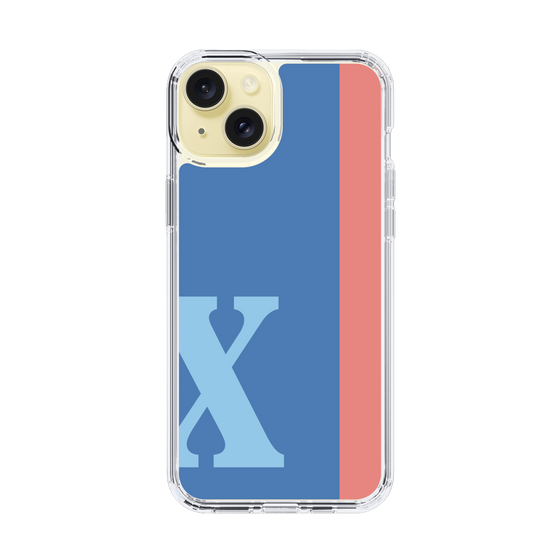 Slim Protection Case［ Original - initial color line - X blue ］