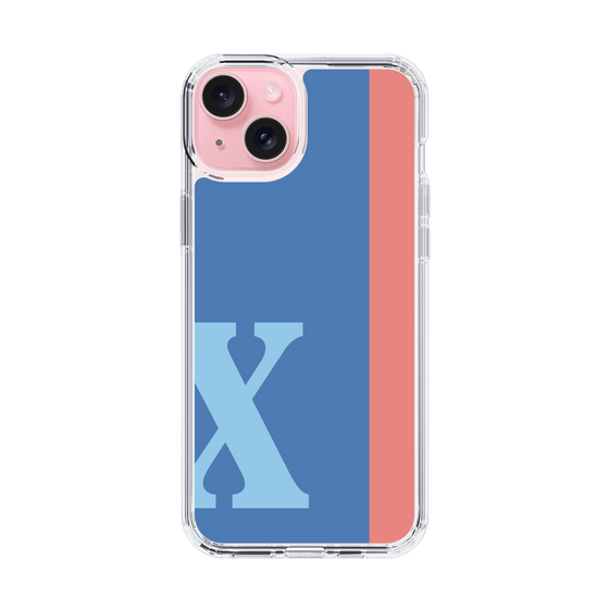 Slim Protection Case［ Original - initial color line - X blue ］