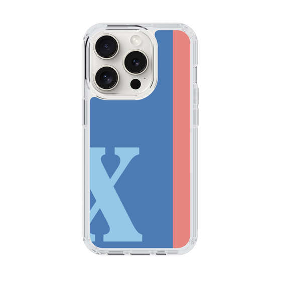 Slim Protection Case［ Original - initial color line - X blue ］
