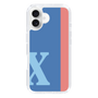 Slim Protection Case［ オリジナル - initial color line - X blue ］